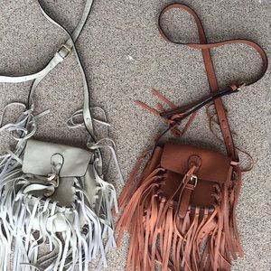 two cross body bags